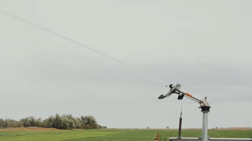 Field Spraying System Slow Motion