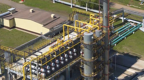 Construction on Gas Production Company Territory
