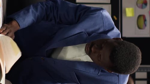 Colleagues Working Together in Modern Office Environment