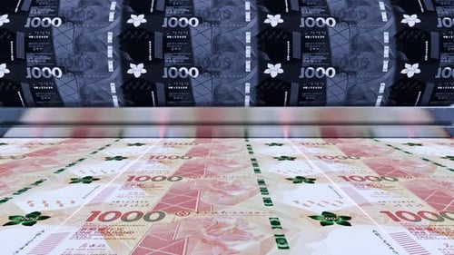 Printing 1000 Hong Kong Dollar Banknotes 2