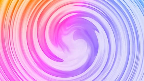 Vibrant Fluid Abstract Swirl Animation Loop