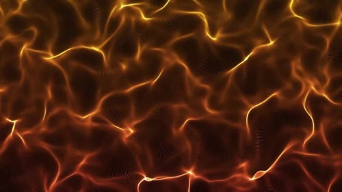Glowing Abstract Particle Wave Background