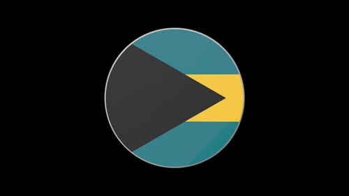 Icon Flag Bahamas