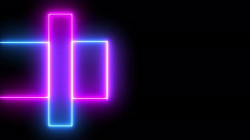 Luzes de fundo de néon