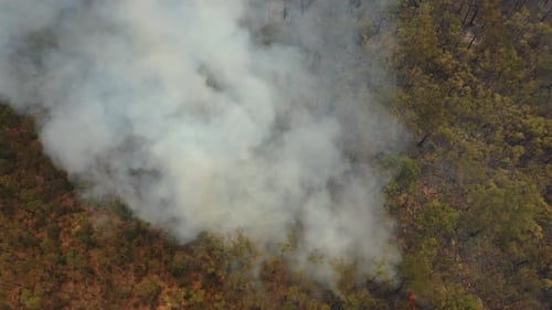 Sydney - Blue Mountains Bushfire Take Off