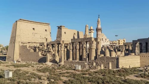 Luxor Temple in Luxor Ancient Thebes Egypt Luxor Temple