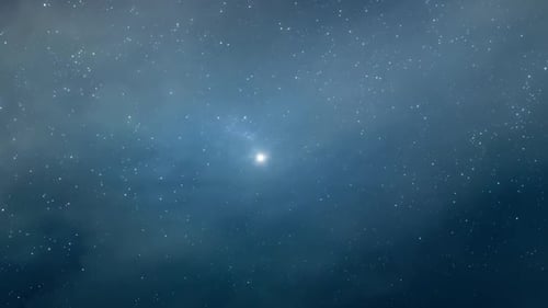 Cinematic Stars Space Logo Reveal Animation