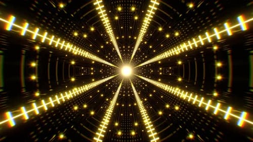 Glitter Light Visual Art Loop