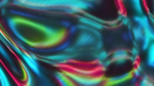 Abstrakte bunte wellenförmige Hintergrundschleife