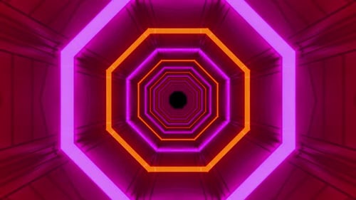 Endless Abstract Tunnel Loop