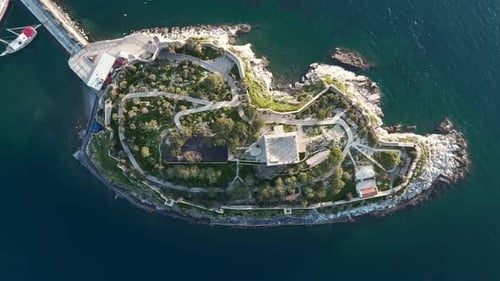 This Beautiful island in western Turkey is connected to mainland Kuşadası of Aydın Province