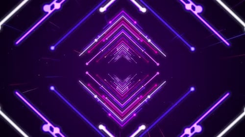 Digital Tech Tunnel Background