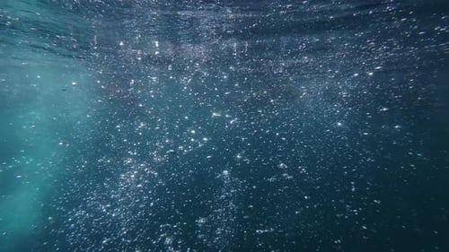 Air Bubbles Under Water