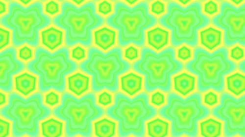 Fluid Abstract Geometric Kaleidoscope Pattern Animation
