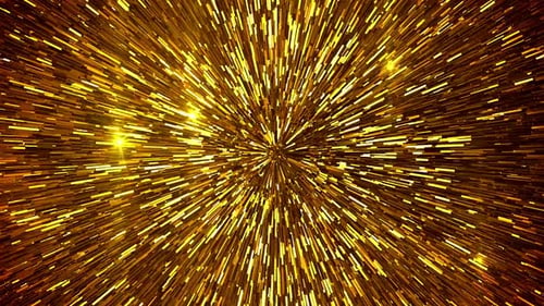 Goldene Partikel, Glitter