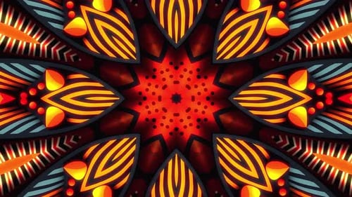 Colorful VJ Seamless Loop 4K