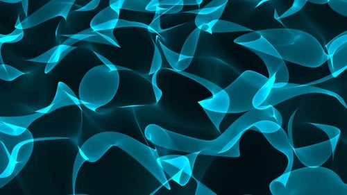 Animierte Partikellinien, Wellen, futuristisches, nahtloses Muster, 4K-Motion-Graphics-Video