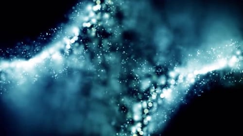 Cosmic Space Nebula Flow