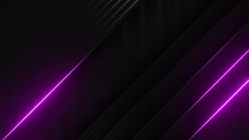 Abstract Futuristic Neon Glowing Lines Background