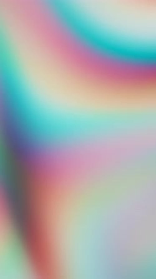 Abstract Chromatic Iridescent Fractal Background Loop