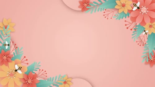 Flower Spring Nature Background