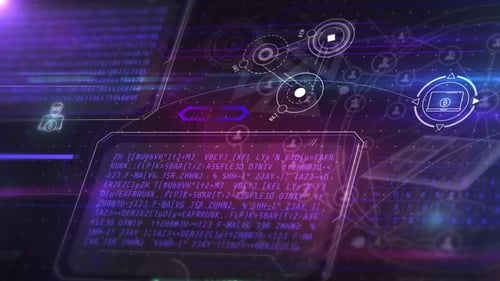 Virtueller Raum zum Codieren und Kreieren von NFT-Kreativität 4K