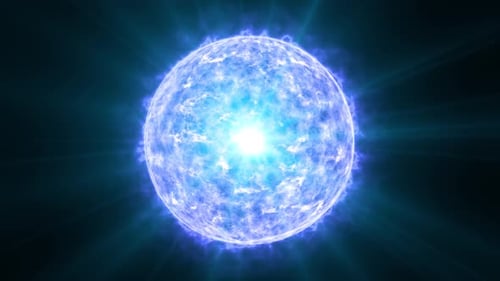 Blaue Sonne