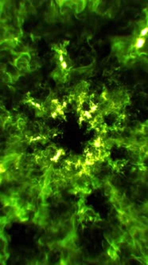 Grüner magischer Energie-Hintergrund 02