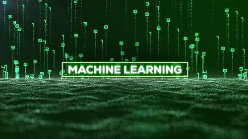 Matrix Binary Code And Machine Learning Word 4K