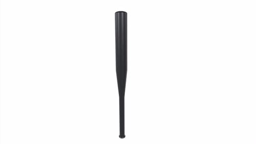 Baseball Bat 3d object rotating loop