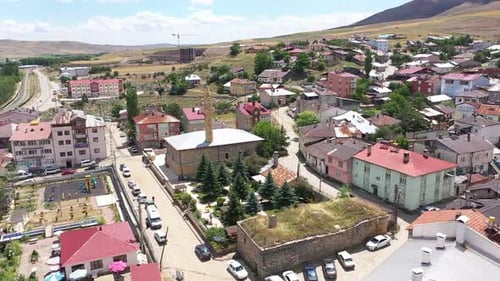 Mosquée historique de Kemankes dans la ville de Yildizeli