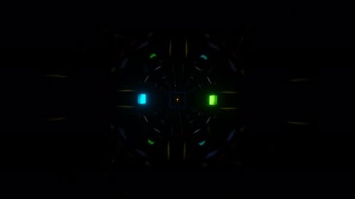 Eine faszinierende Traumlandschaft wird mit verträumten und pulsierenden blinkenden Mustern zum Leben erweckt