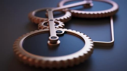 Loop-Animation eines Getriebes