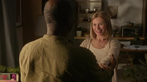 Loving Couple Dancing Together at Home