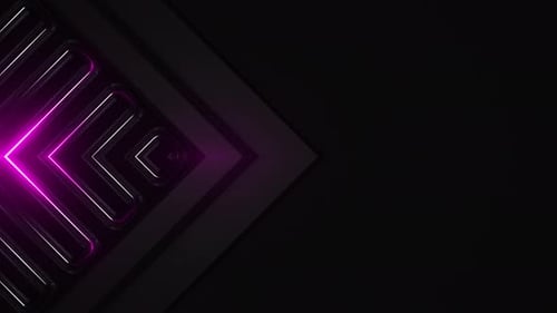 4 K Abstract Pink Neon Light Background 4