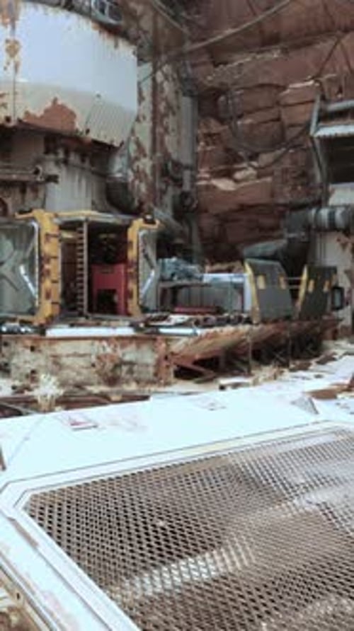 An Ancient Building Covered in Rust Showcasing the Beauty in Decay