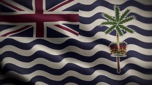 Realistic Waving Flag Loop Animation