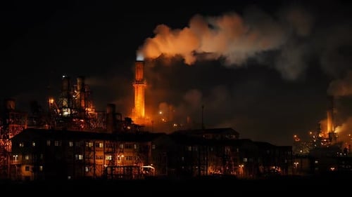 Large Factory Facility