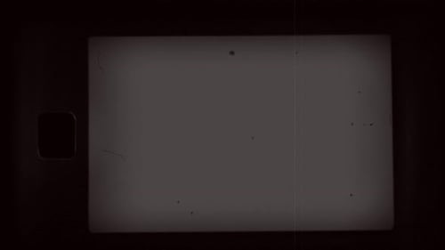 Film grain and scratches effect shot on 8mm camera - 4K