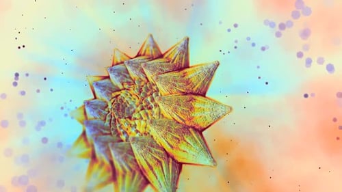 Science-Fiction-Overlay-Bewegungshintergrund von Worldly Creature