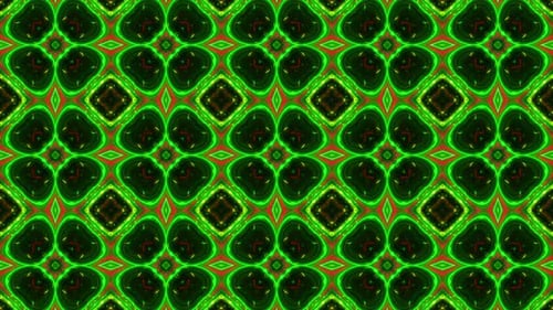 Colorful Kaleidoscope VJ Loop V2