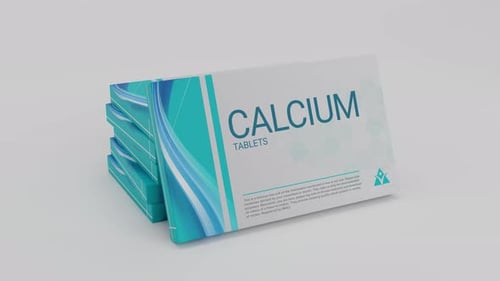 3D Medical Product Box Presentation