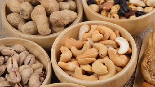 nuts bowl rotate