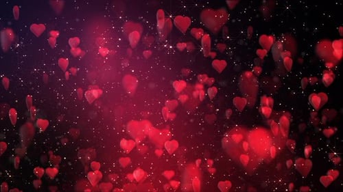 Hearts 4k Schleife