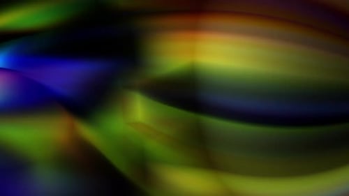 Abstract Flowing Color Gradient Waves Motion Background