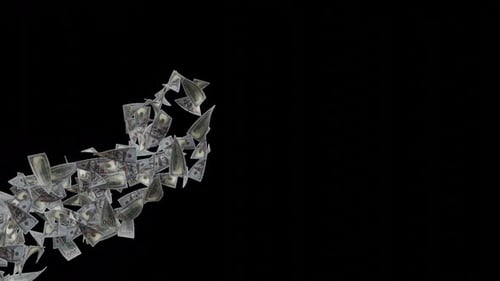 Dollar-Animation mit Alphakanal