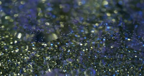 Serum Bubbles, Glitzertextur, Schimmerfarbe, Wasser