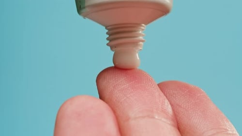 Human Hand Cream Texture Closeup Beauty Industry Skin Care Concept Spa and Cosmetics