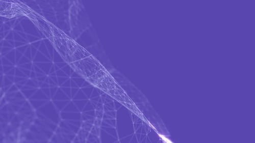 Connexions numériques du plexus en boucle, ondulant et déformant