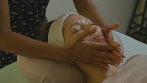 Indulge in a Relaxing Facial Treatment at the Spa Skincare and Beauty Therapy Session